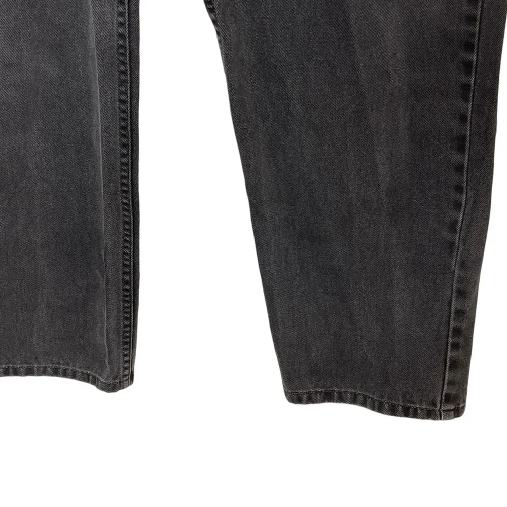 Levi’s 550 classic straight leg denim men’s jeans black 34 waist zipper fly
